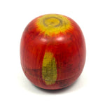 Francie Philbrook's Large Red Treen Apple with Horse Roulette