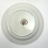 On the Ball! Scarce 19th Century Charles Allerton & Sons Hand-painted Transferware Football Game Child's Plate