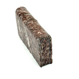 19th Century Carved Marble Folk Art Book with Detailed Spine and Camouflaged Monogram