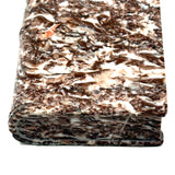 19th Century Carved Marble Folk Art Book with Detailed Spine and Camouflaged Monogram