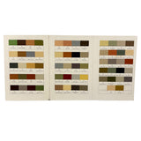 Masury's "Railroad" Ready-Made Colors, Beautiful Tri-fold Color Sample Card, c. 1900