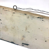 TURKEYS, Excellent Hand-painted Vintage Wood Sign with Juicy Red Lettering