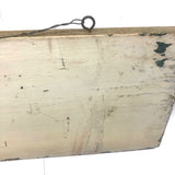 TURKEYS, Excellent Hand-painted Vintage Wood Sign with Juicy Red Lettering