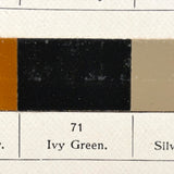 Masury's "Railroad" Ready-Made Colors, Beautiful Tri-fold Color Sample Card, c. 1900