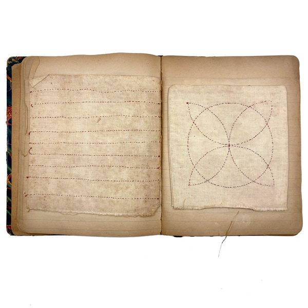 Helen Dose's Sweet Old Sewing Lessons Notebook