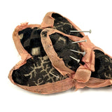 Sweet Little Bee-like Antique Folk Art Pin Cushion