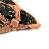 Sweet Little Bee-like Antique Folk Art Pin Cushion