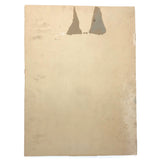 Ink Drawing on Board of Boxers, c. 1920s, Signed G. Giardenella (Some Damage)