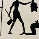 Beheading in Silhouette, Haunting and Unusual Old Cut Paper Work