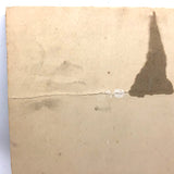 Ink Drawing on Board of Boxers, c. 1920s, Signed G. Giardenella (Some Damage)