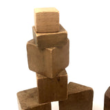 Lovely Antique Wooden Blocks, Assorted Including Many Geometic Solids