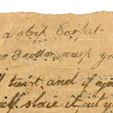 To Give a Fine Color to Mahogany and To Make a Strip Carpet, Earlier 19th C. Handwritten Instructions