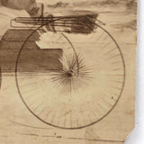 19th C. Cabinet Card Photo by Frank Henry Price with Hand-drawn Horse and Carriage