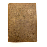 Exquisite Diminutive (but Very Dense) 1850s Hair Wreath Memento Book