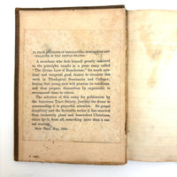 Exquisite Diminutive (but Very Dense) 1850s Hair Wreath Memento Book