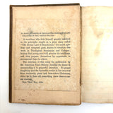 Exquisite Diminutive (but Very Dense) 1850s Hair Wreath Memento Book