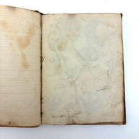 Exquisite Diminutive (but Very Dense) 1850s Hair Wreath Memento Book