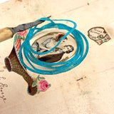 To Miss Judith George, Delightful c. 1830s Handmade Valentine with Webbed Paper Ring