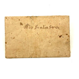 To Miss Judith George, Delightful c. 1830s Handmade Valentine with Webbed Paper Ring