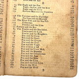 Scarce 1802 Copy, Samuel Croxall's Fables of Aesop, First Wilmington Edition, with Engravings Throughout (Great Bedtime Reading!)