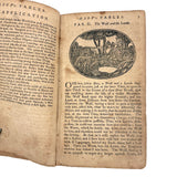 Scarce 1802 Copy, Samuel Croxall's Fables of Aesop, First Wilmington Edition, with Engravings Throughout (Great Bedtime Reading!)