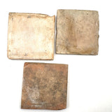 19th Century French Pas de Calais Hand-painted Blue and White Tiles - Mixed Set of Nine