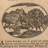 Scarce 1802 Copy, Samuel Croxall's Fables of Aesop, First Wilmington Edition, with Engravings Throughout (Great Bedtime Reading!)