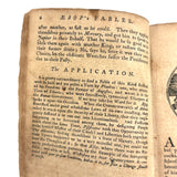 Scarce 1802 Copy, Samuel Croxall's Fables of Aesop, First Wilmington Edition, with Engravings Throughout (Great Bedtime Reading!)