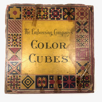 Another Big and Beautiful Set of Old Color Cubes