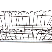 Antique Handmade Wirework Planter Basket