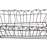 Antique Handmade Wirework Planter Basket