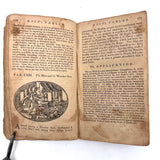Scarce 1802 Copy, Samuel Croxall's Fables of Aesop, First Wilmington Edition, with Engravings Throughout (Great Bedtime Reading!)