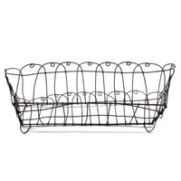 Antique Handmade Wirework Planter Basket