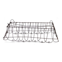 Antique Handmade Wirework Planter Basket