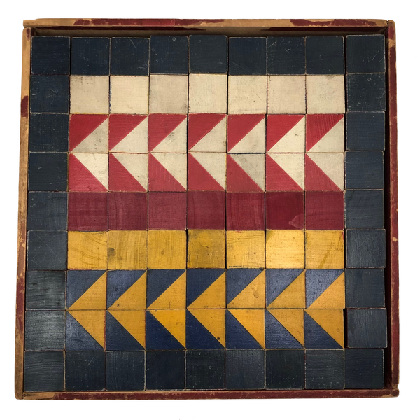 Another Big and Beautiful Set of Old Color Cubes