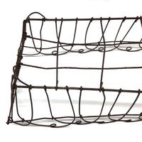 Antique Handmade Wirework Planter Basket