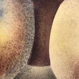 19th C. Sandpaper Theorem Peaches on Card