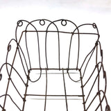 Antique Handmade Wirework Planter Basket
