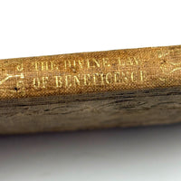 Exquisite Diminutive (but Very Dense) 1850s Hair Wreath Memento Book