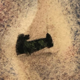 19th C. Sandpaper Theorem Peaches on Card