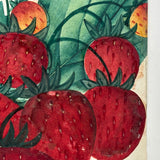 Wilson's Albany Strawberries, 19th Century Hand-Stenciled and Hand-painted Horticultural Salesman Sample Print