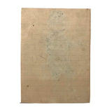 General Sol Meredith, Wayne Blouch Early 20th C. Graphite and Watercolor Drawing