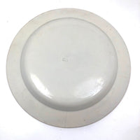 Early 19th C. French Creil Montereau Faience Rebus Plate ((Hairline Crack)