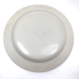 Early 19th C. French Creil Montereau Faience Rebus Plate ((Hairline Crack)