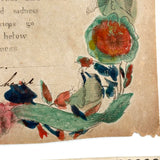 Lovely Small Collection of Early Paper Rewards of Merit with Hand-coloring