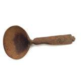 Old Carved Wooden Spoon with Wonderful Form