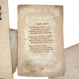 Lovely Small Collection of Early Paper Rewards of Merit with Hand-coloring
