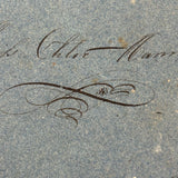 Revenge is Pleasure Only to a Mean Man, Chloe Mann's 1836 Penmanship Notebook