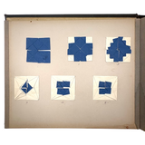 Early 20th Century Froebel Kindergarten Accordion Fold Album: Paper Weaving, Folding, Thread Drawing, More (Copy)