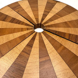 Lovely Handmade Wheel of Alternating Woods with Unknown Purpose